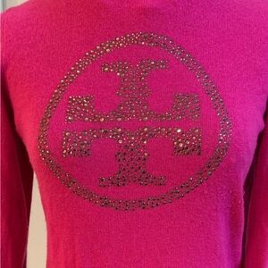 Tory Burch Fuchsia Knit Top
